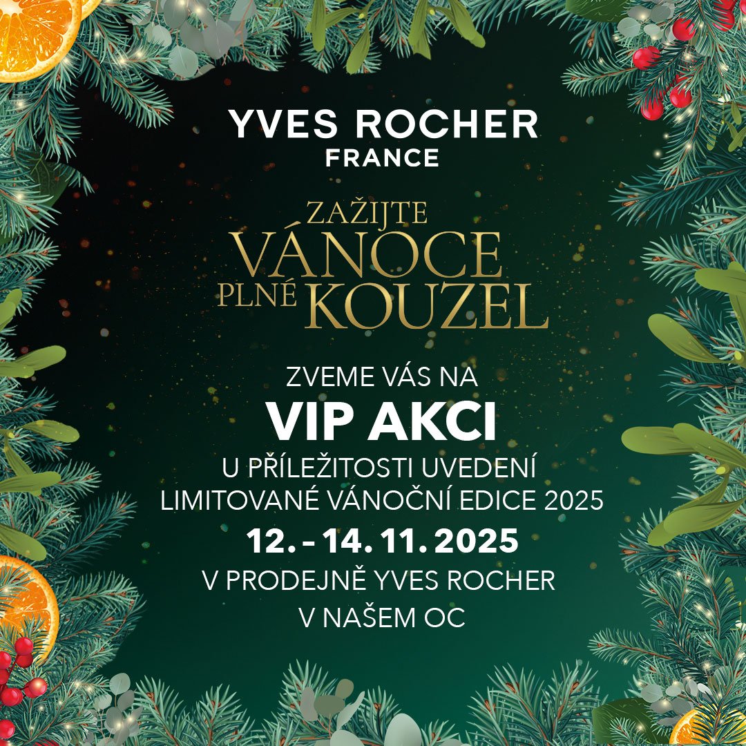 VIP AKCE v prodejněYves Rocher