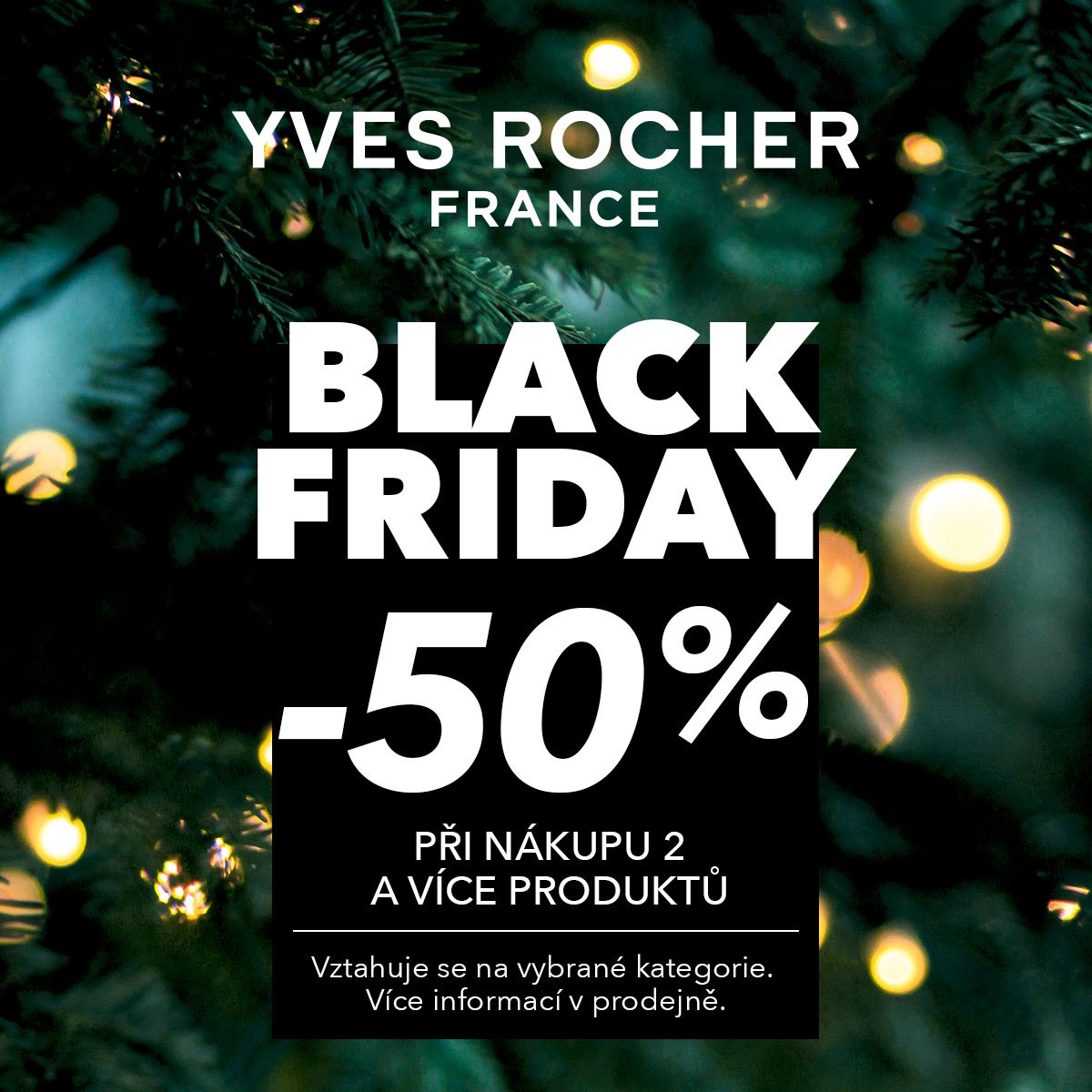 Black Friday v Yves Rocher