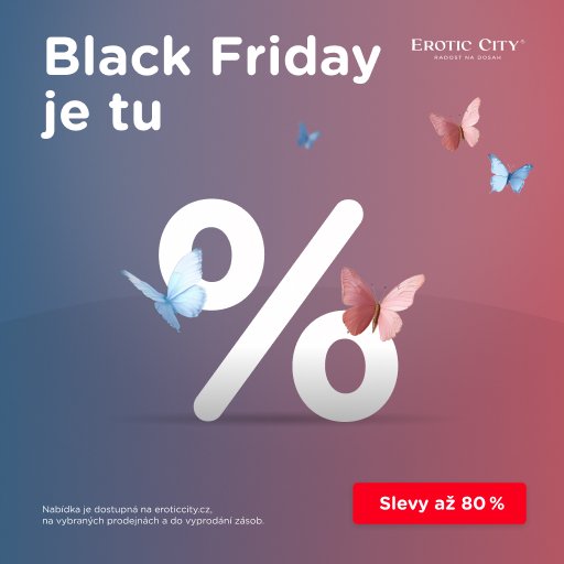 Black Friday – discounts up to 80%