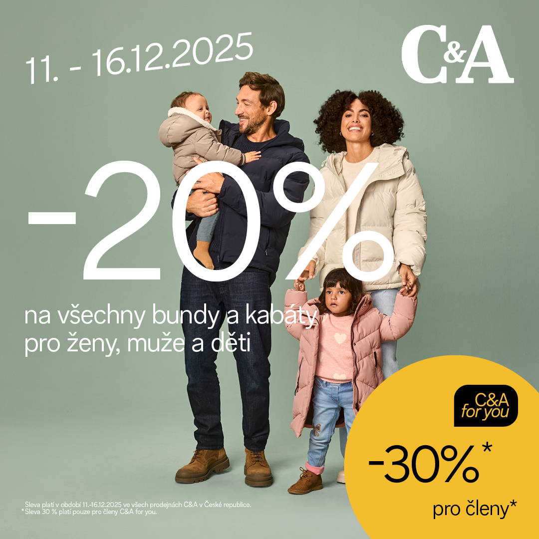 Sleva na bundy a kabáty