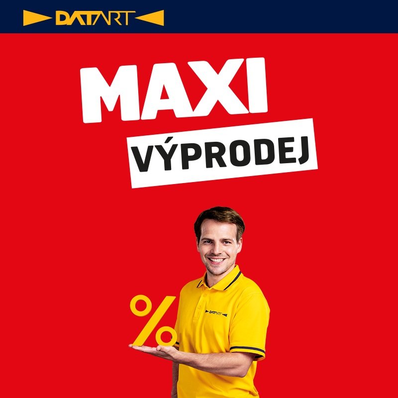 MAXI výprodej teď frčí v DATARTu!