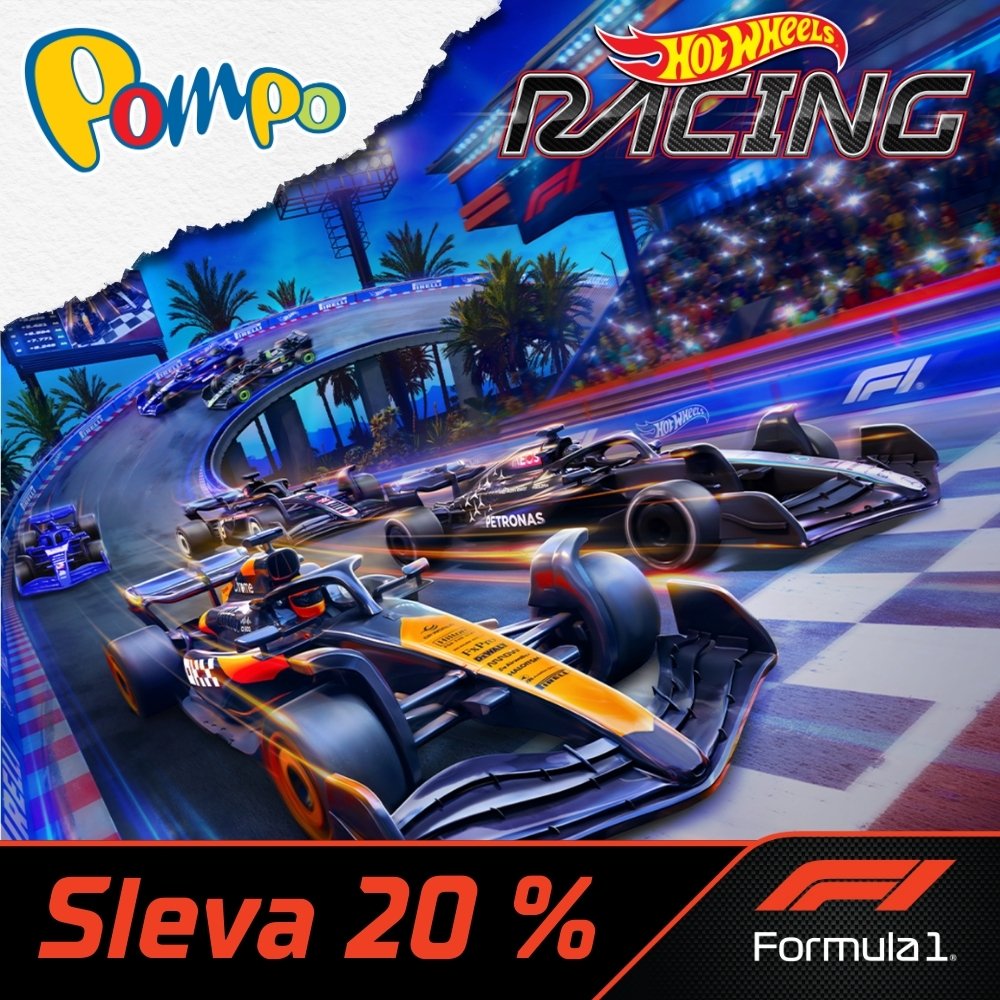 poster - Hotwheels cars now with a 20% discount