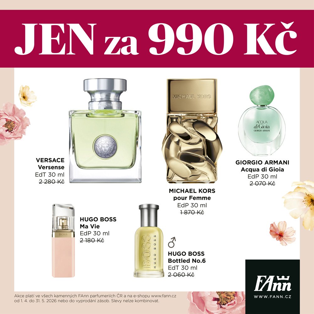 poster - Selected fragrances for only 990 CZK