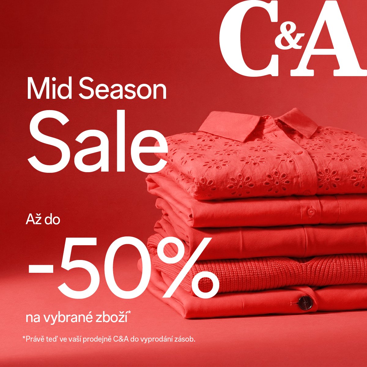 poster - Mid Season Sale at C&A