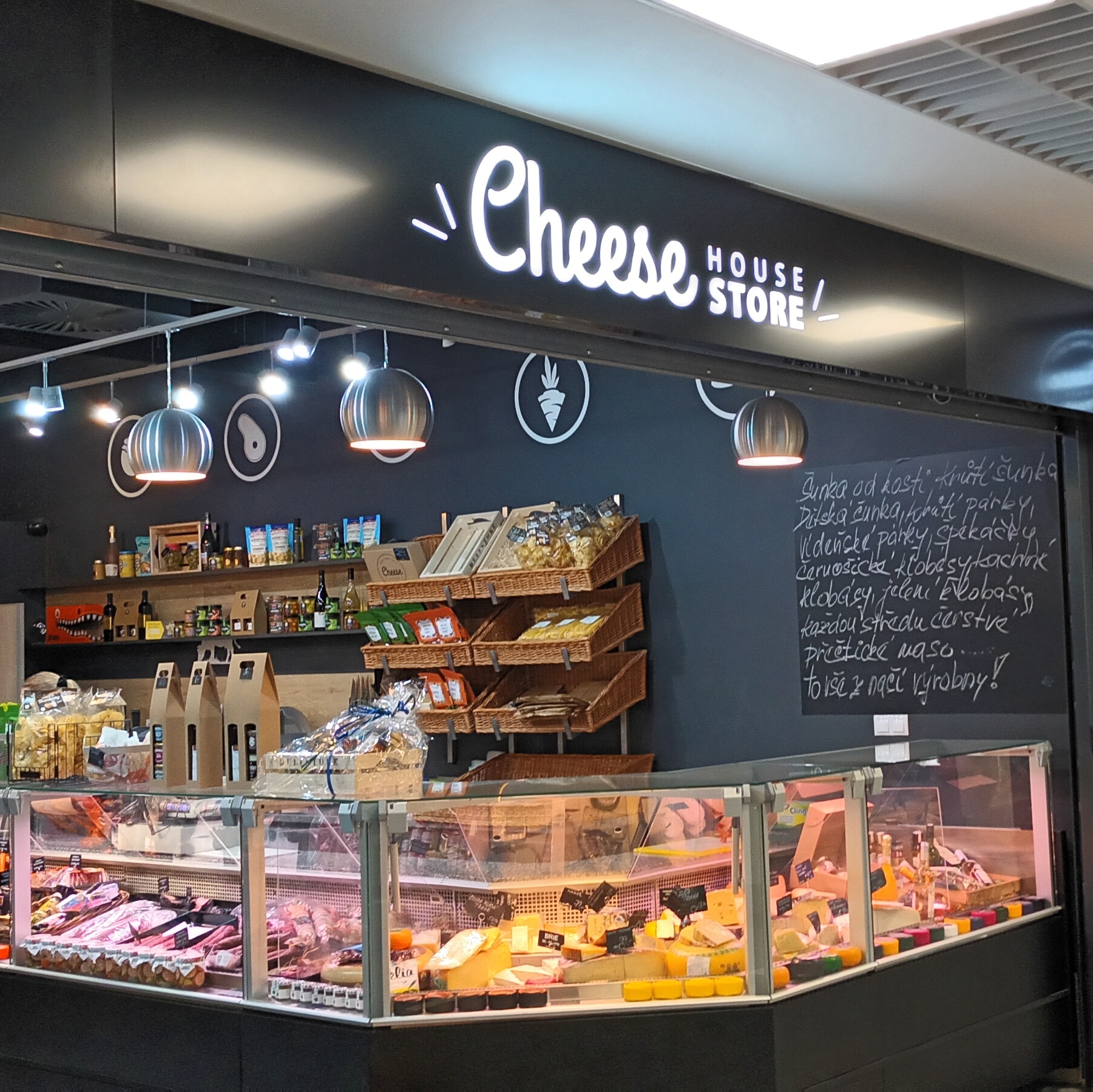 CHEESE HOUSE STORE místo DELI FARM