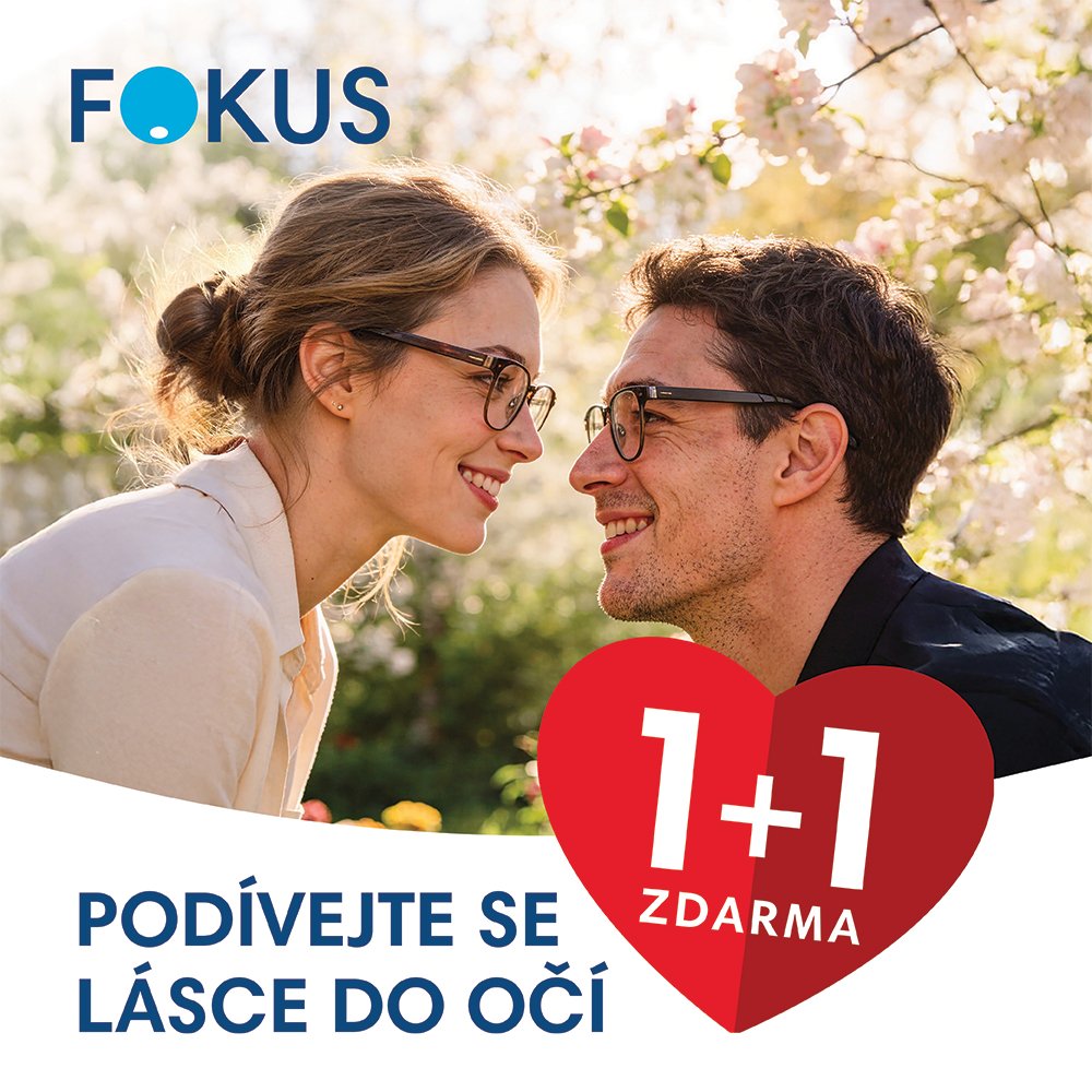 poster - 1+1 free on prescription glasses