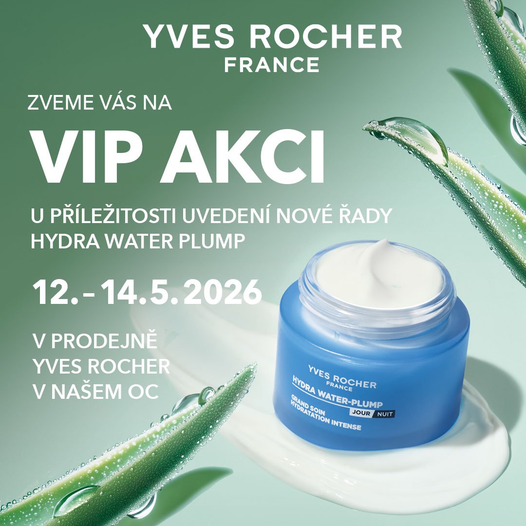 poster - VIP AKCE v prodejně Yves Rocher