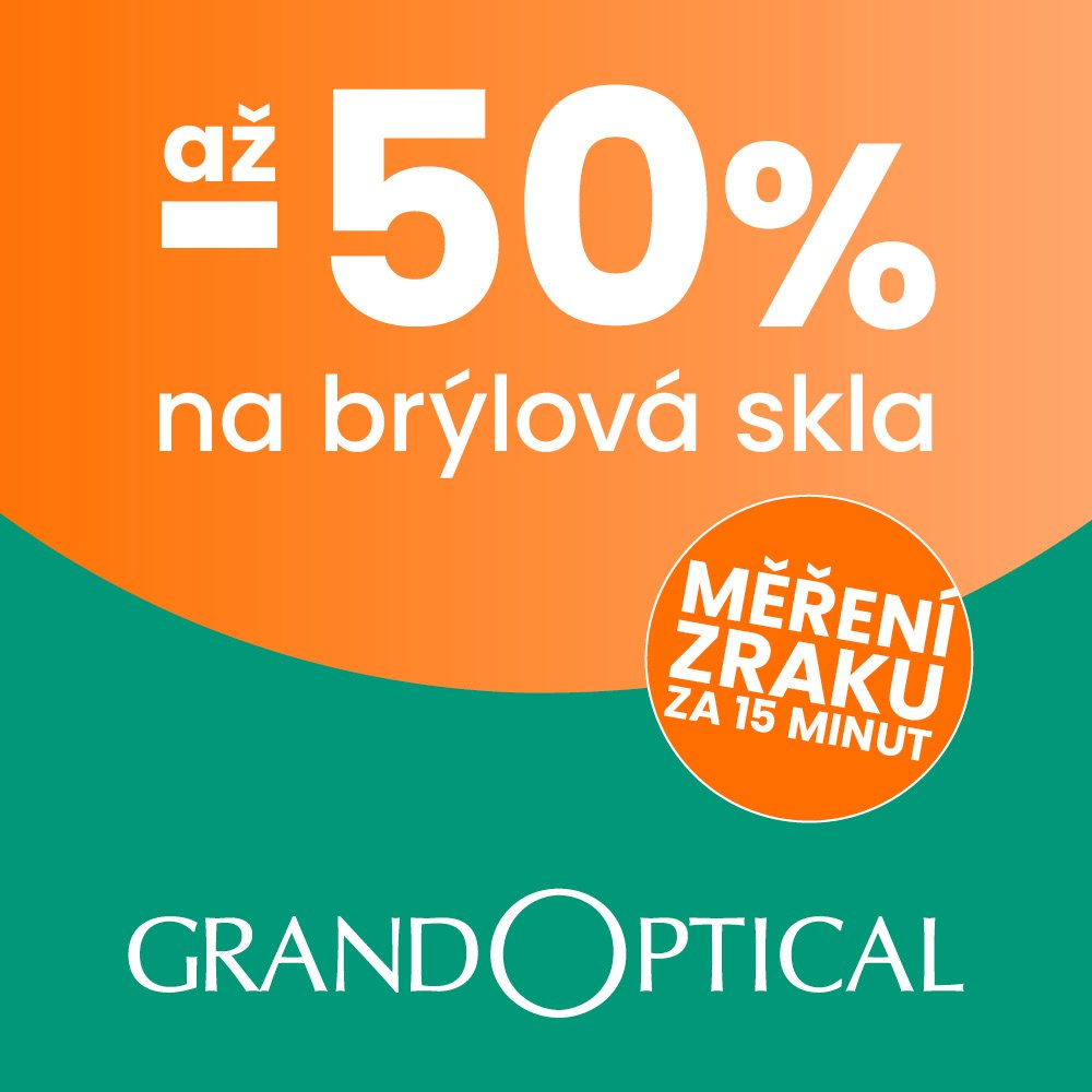 poster - Sleva až 50 % na skla a měření zraku