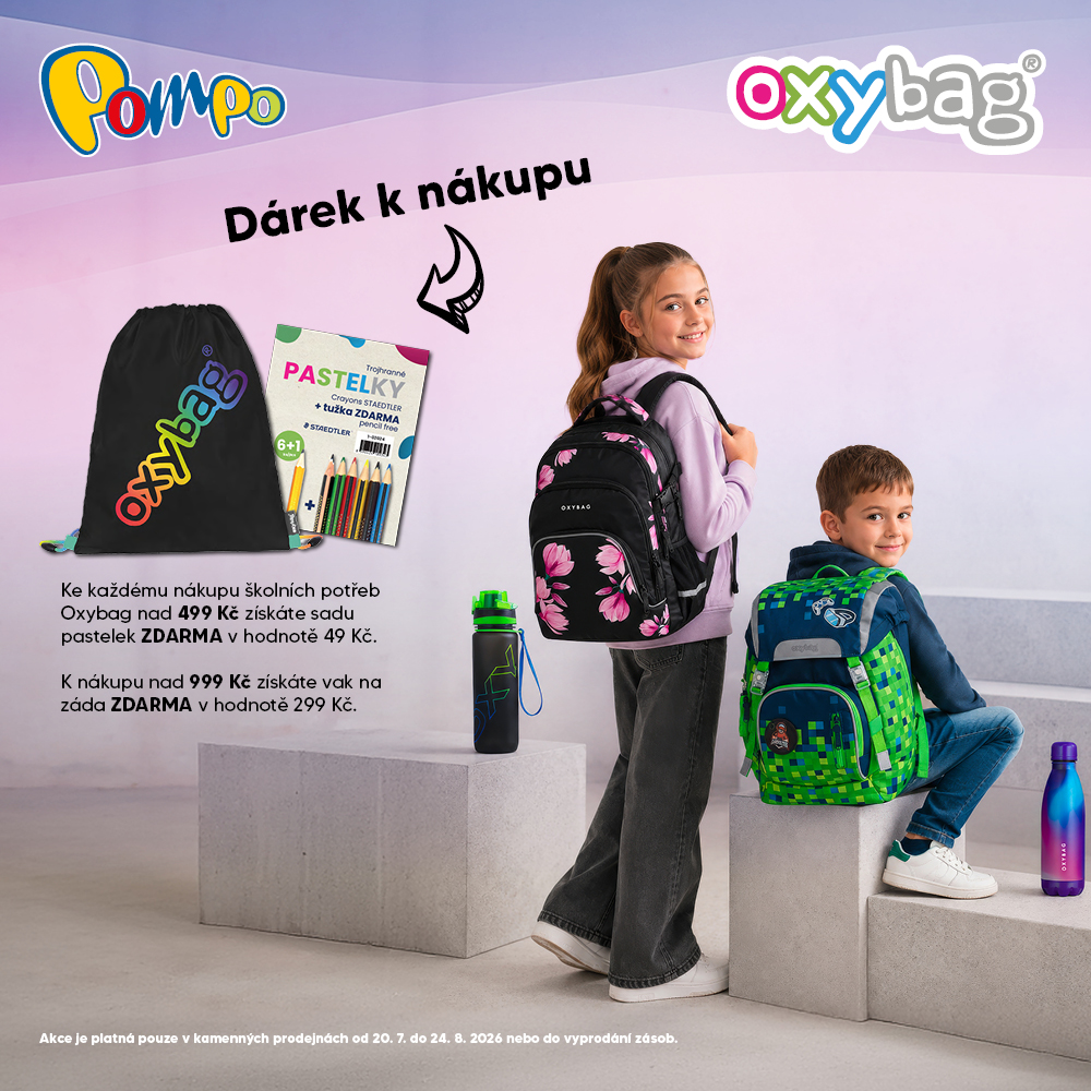 Gift with purchase of Oxybag school supplies!