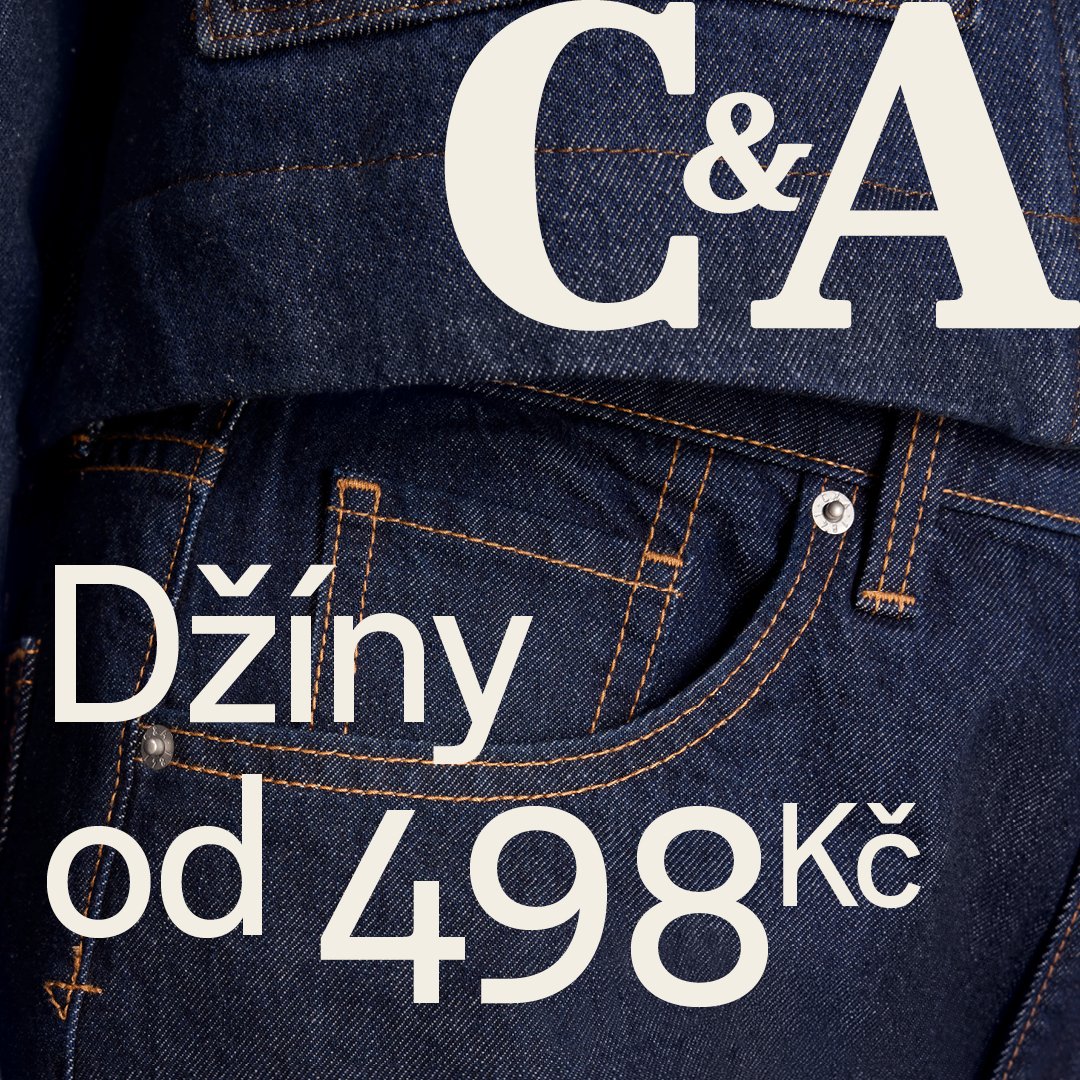 poster - Jeans from 498 CZK at C&A