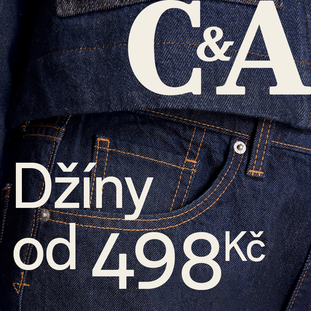 Jeans from 498 CZK at C&A