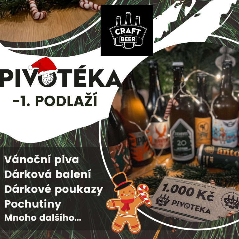 Vánoční dárek z Pivotéky