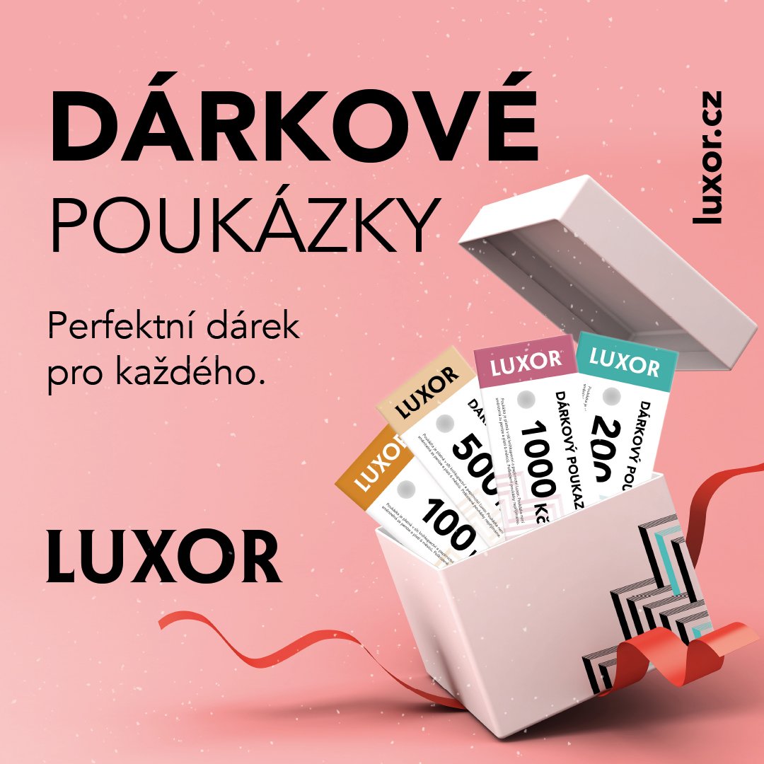 Dárkové poukázky LUXOR