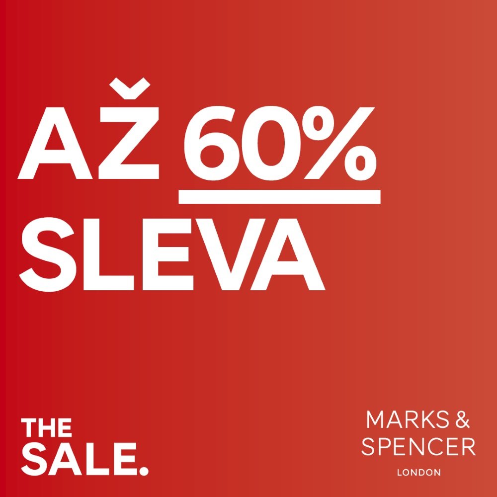 Povánoční výprodej v Marks & Spencer pokračuje