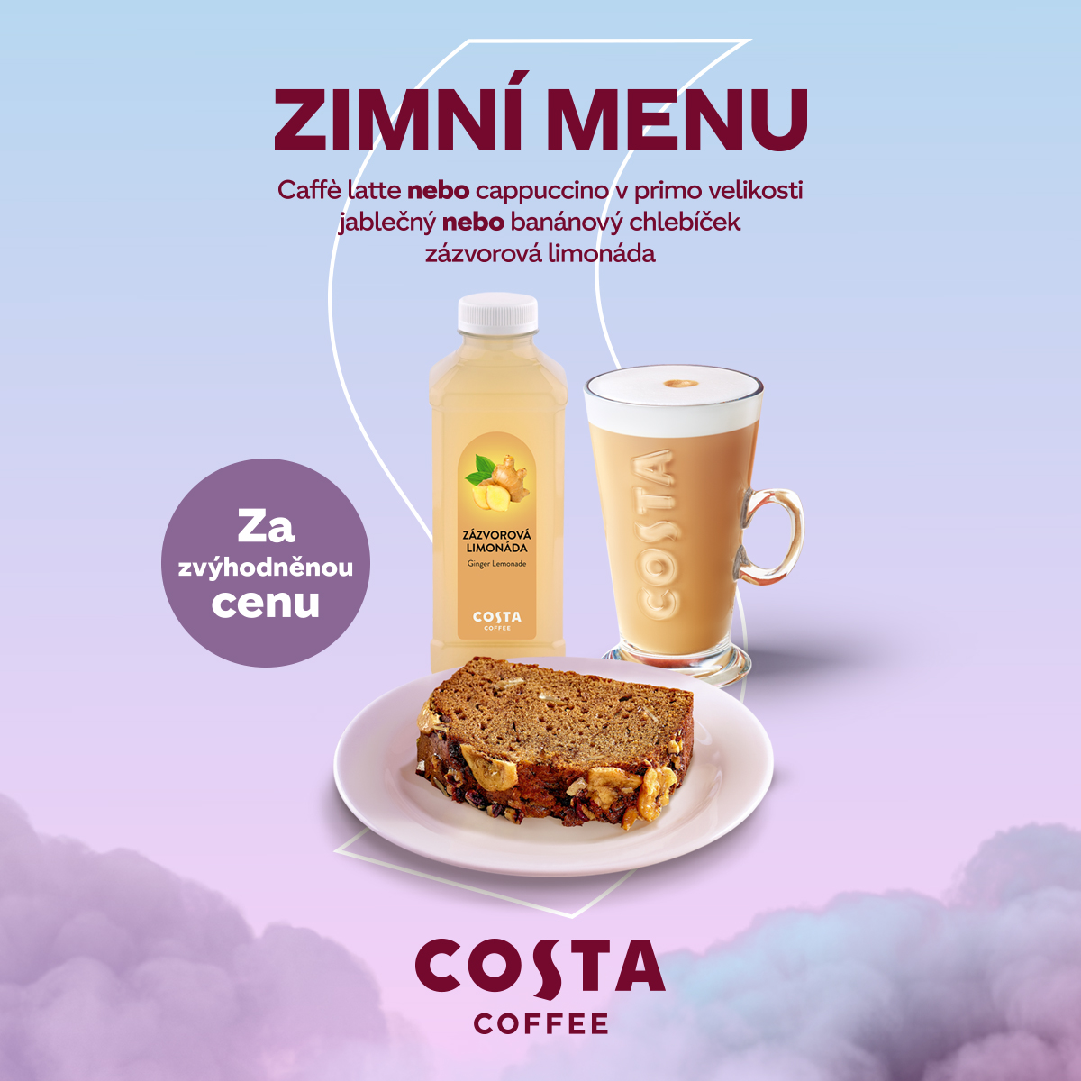 Vyzkoušejte zimní menu z Costa Coffee