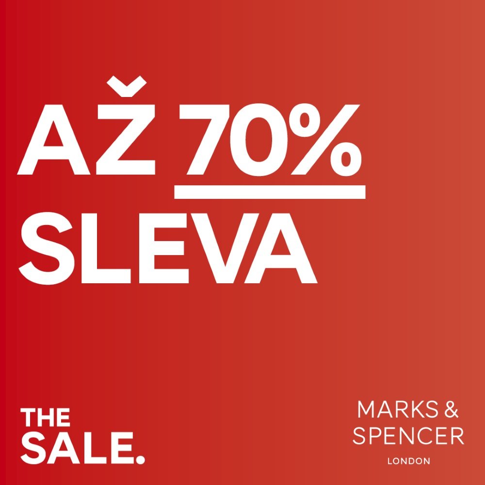 Novoroční slevy v Marks & Spencer