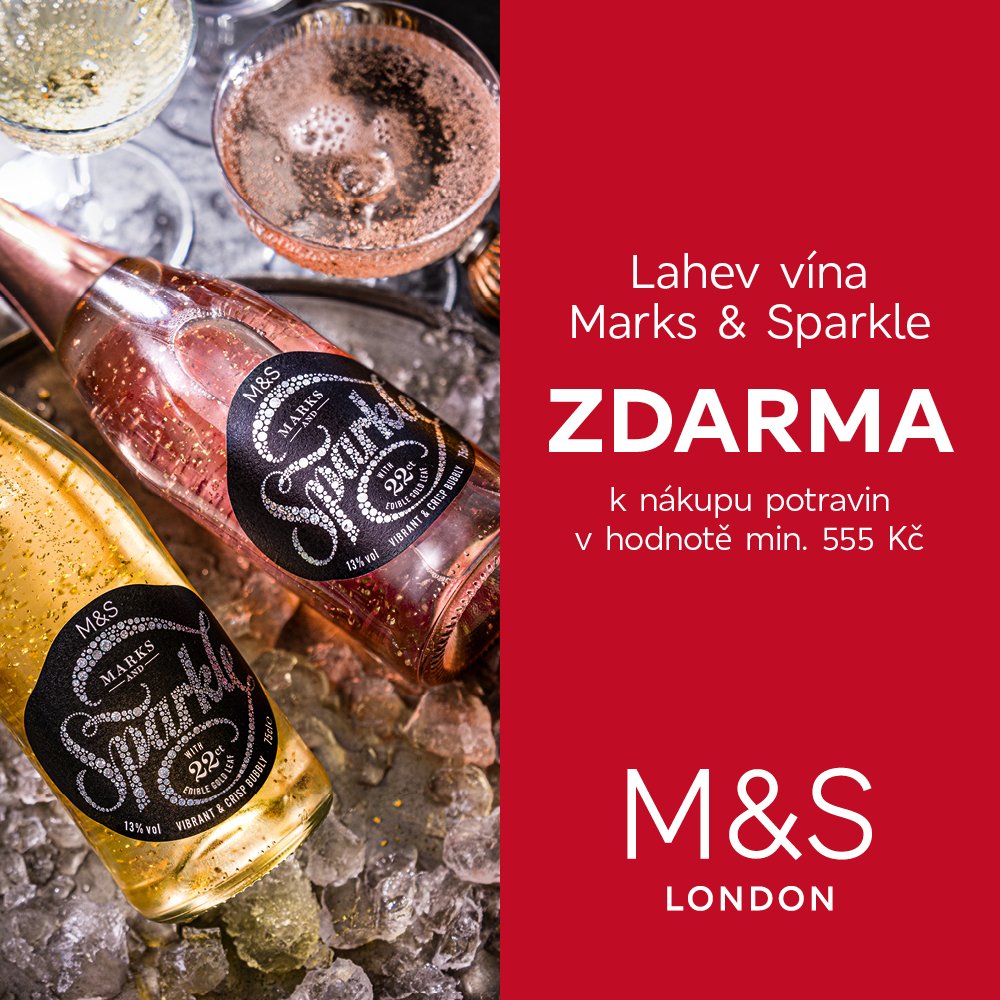 Láhev Marks&Sparkle zdarma
