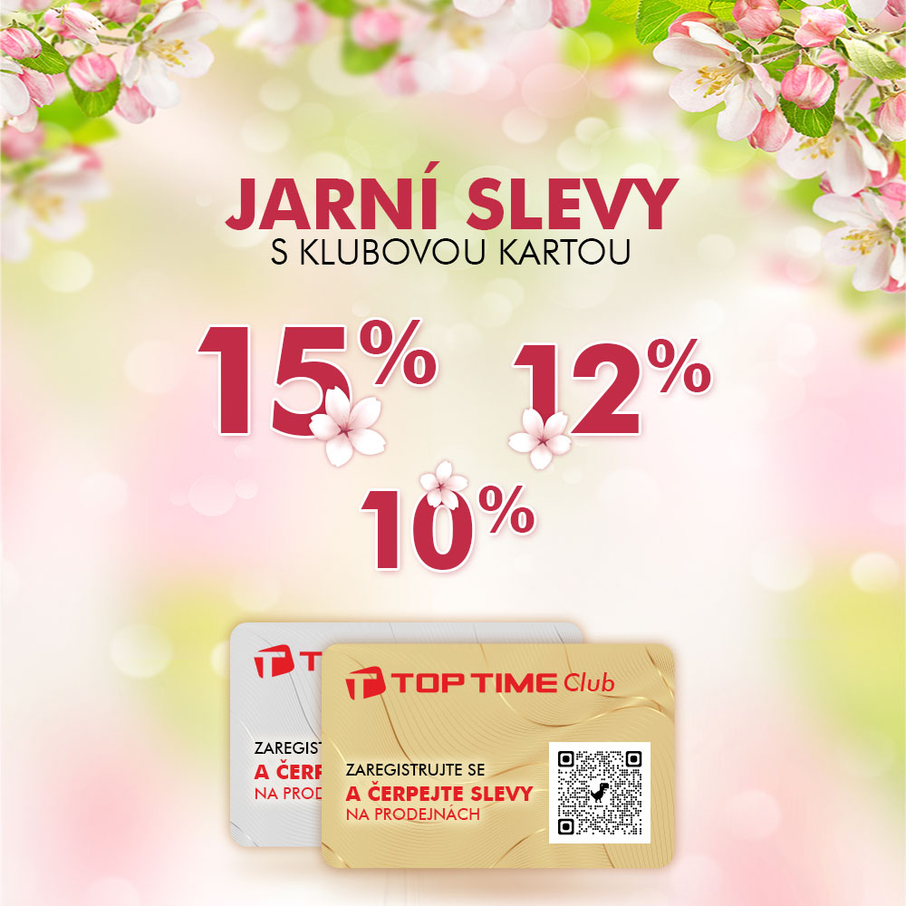 Spring discounts at TOP TIME