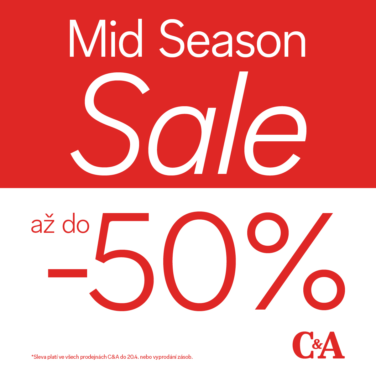 Seasonal Sale at C&A