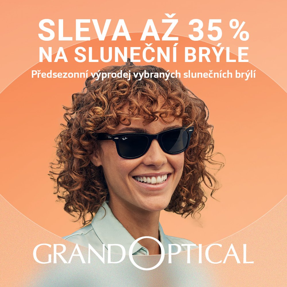 Předsezonní výprodej slunečních brýlí