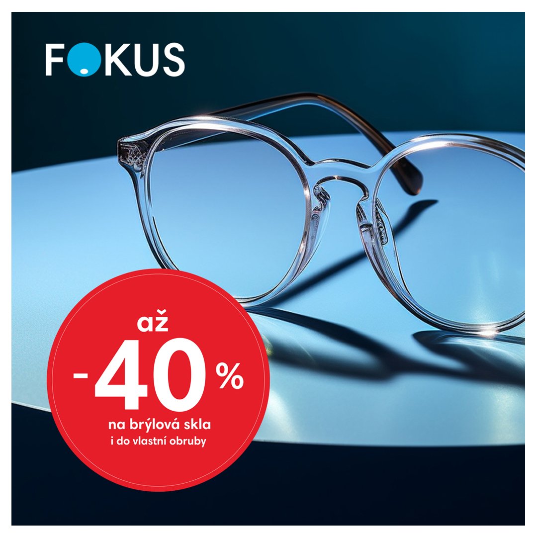 Up to 40% discount on glasses