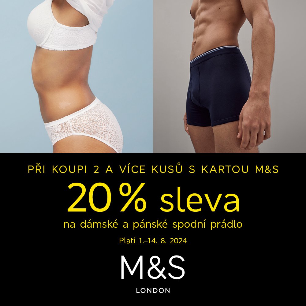 Luxusní soupravy prádla a podprsenky z nové kolekce M&S
