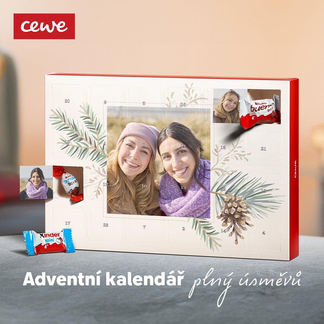 Adventní kalendář z CEWE