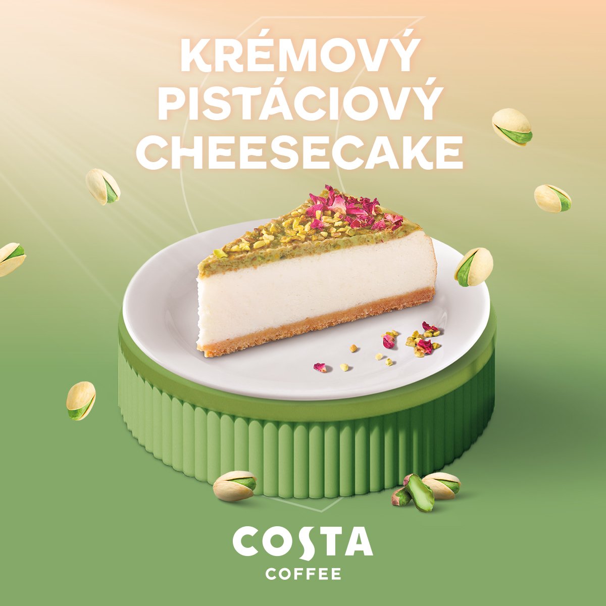 Pistachio heaven at Costa Coffee