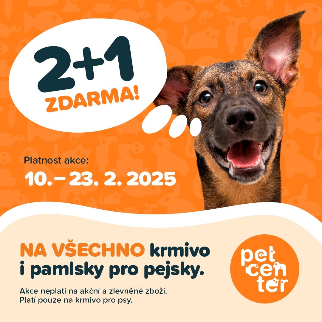 Akce PES 2+1 ZDARMA!