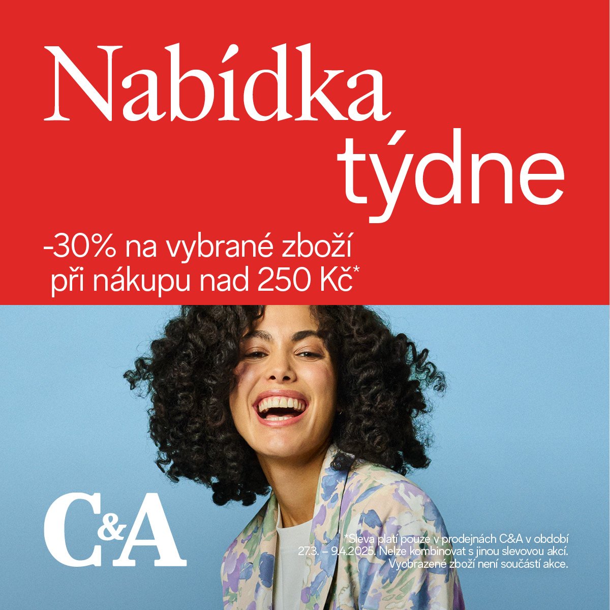 -30 % na vybrané zboží