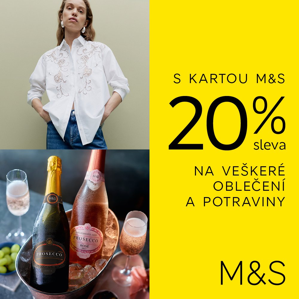 Zvýhodněné nákupy pro členy klubu M&S