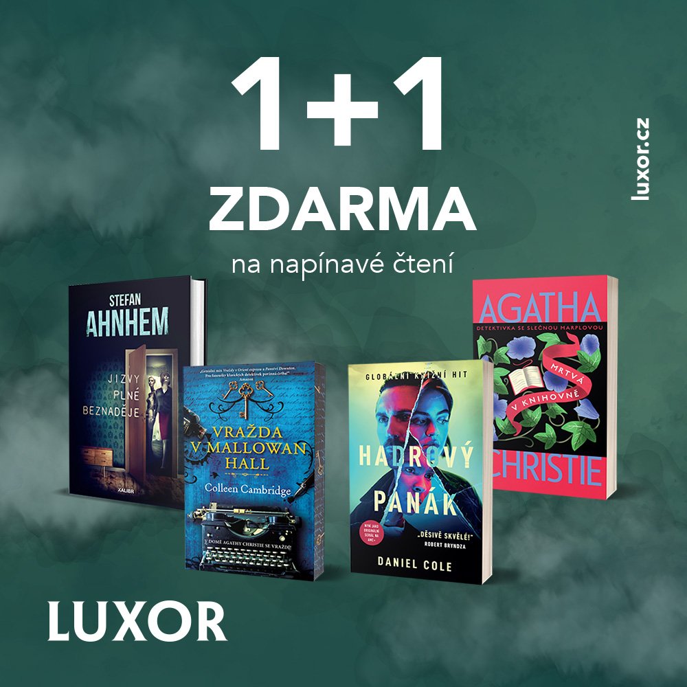 Akce 1+1 ZDARMA na napínavé čtení