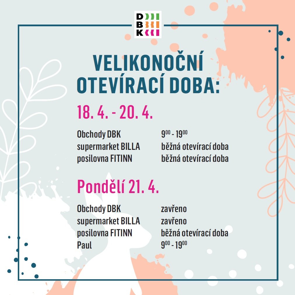 Velikonoční otevírací doba