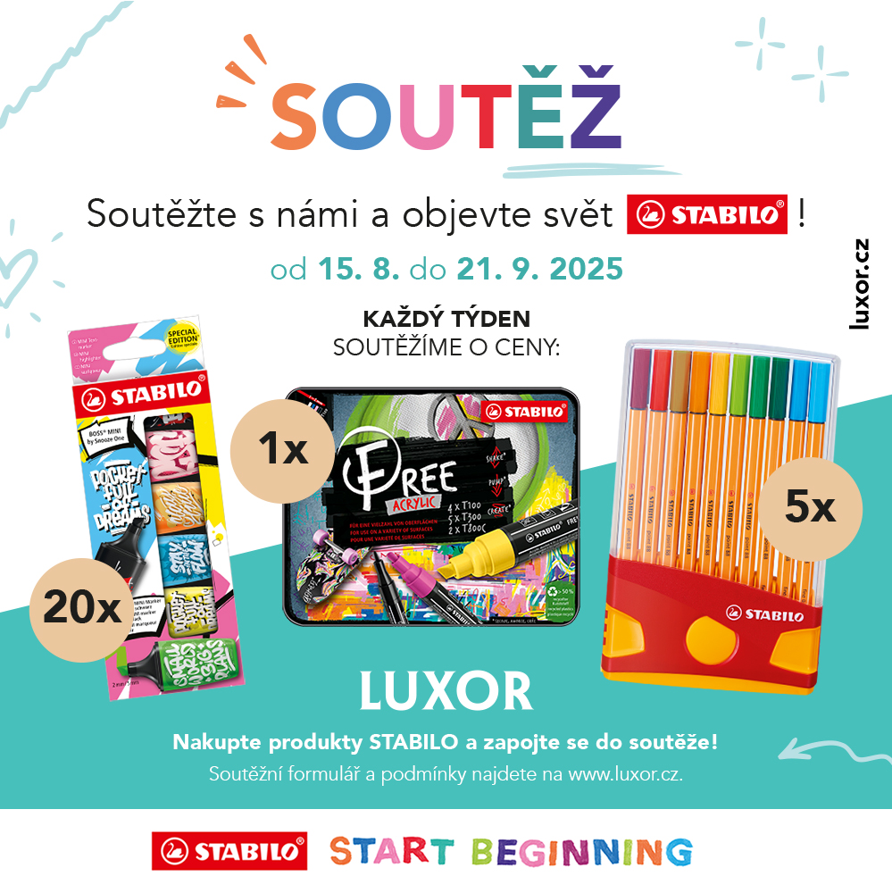 Soutěžte s námi a objevte svět STABILO!