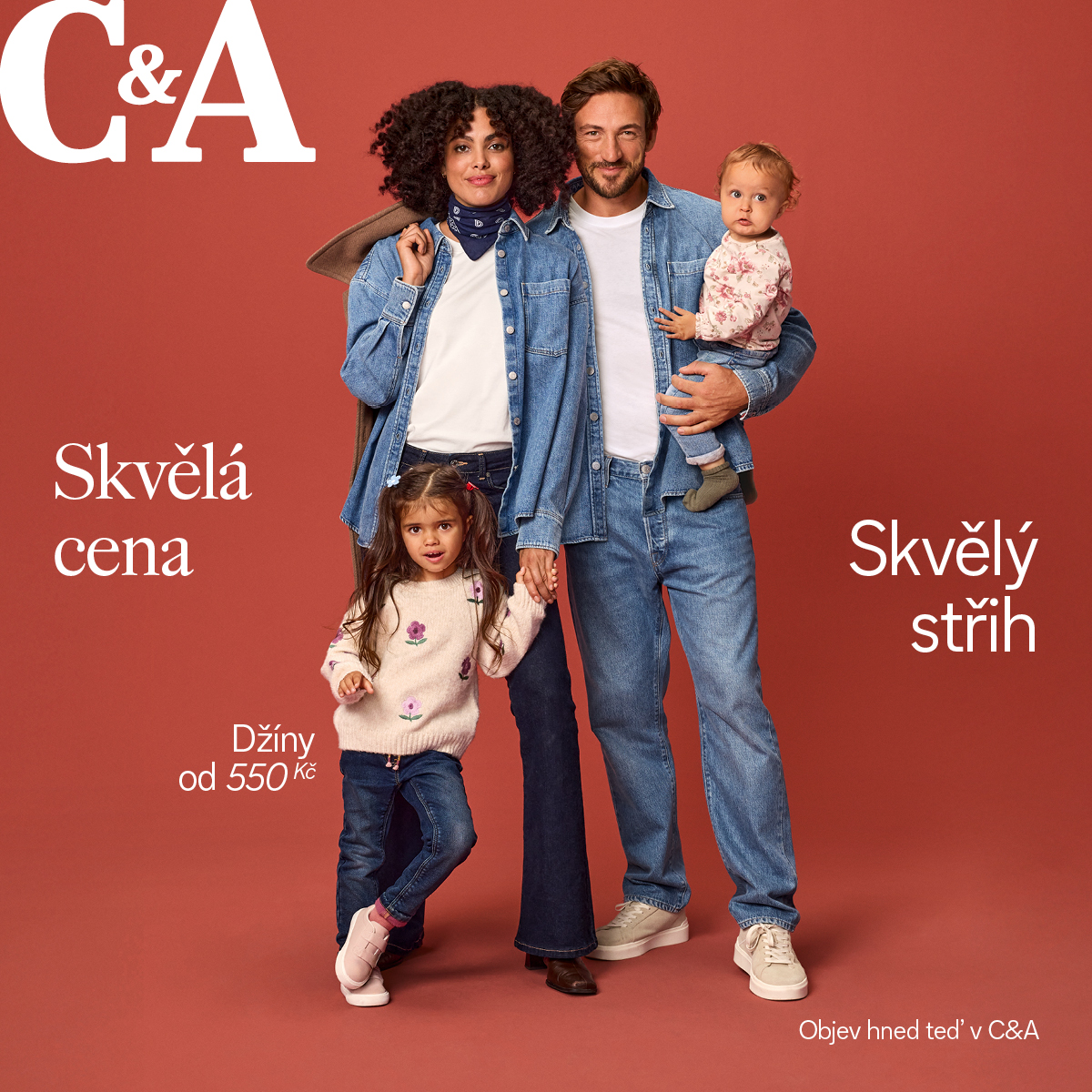 Jeans from 550 CZK