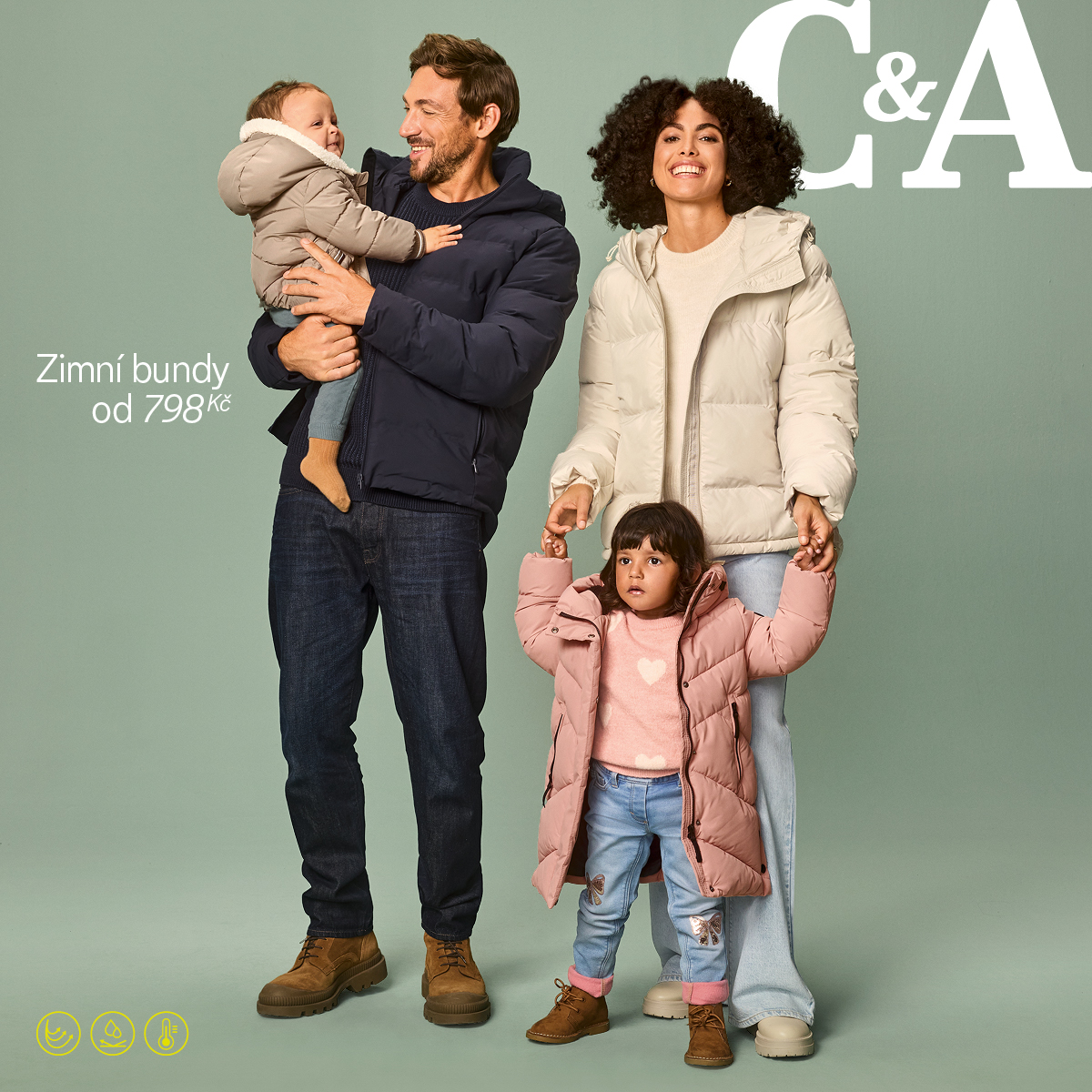 Winter jackets from 798 CZK