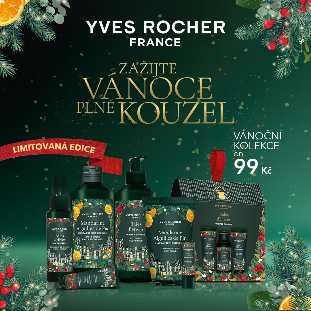 Limited Christmas editions Yves Rocher