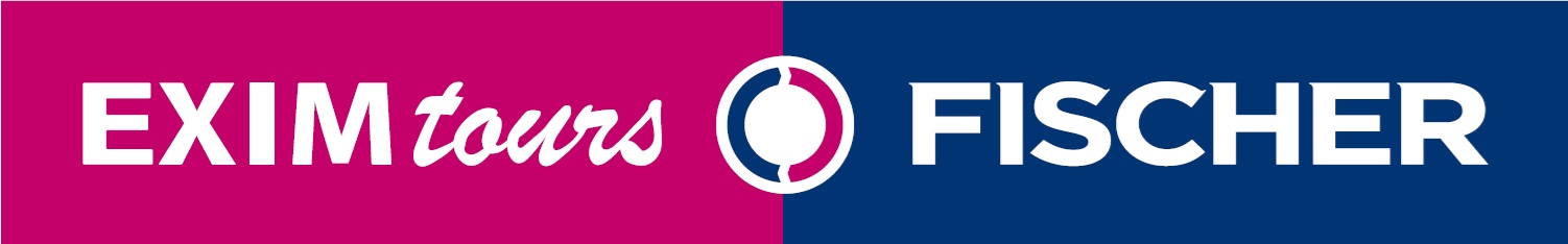 EXIM tours & FISCHER - logo